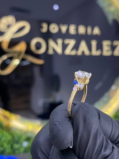Anillo oro 10k