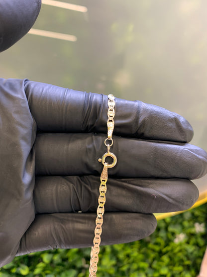 Cadena plata gussy 50cm