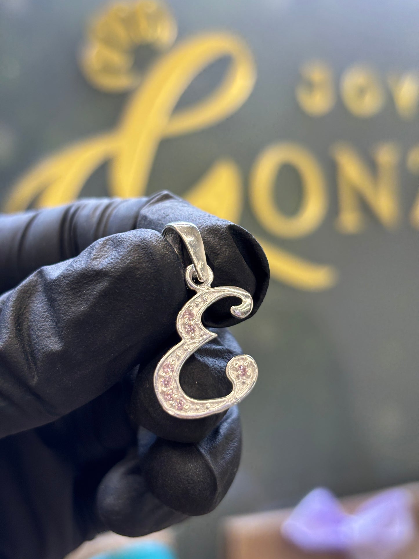 Inicial de plata 925