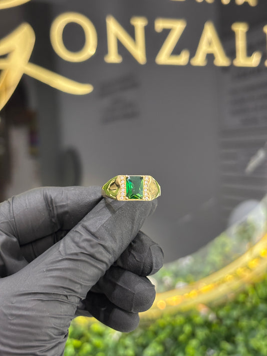 Anillo oro 10K caballero