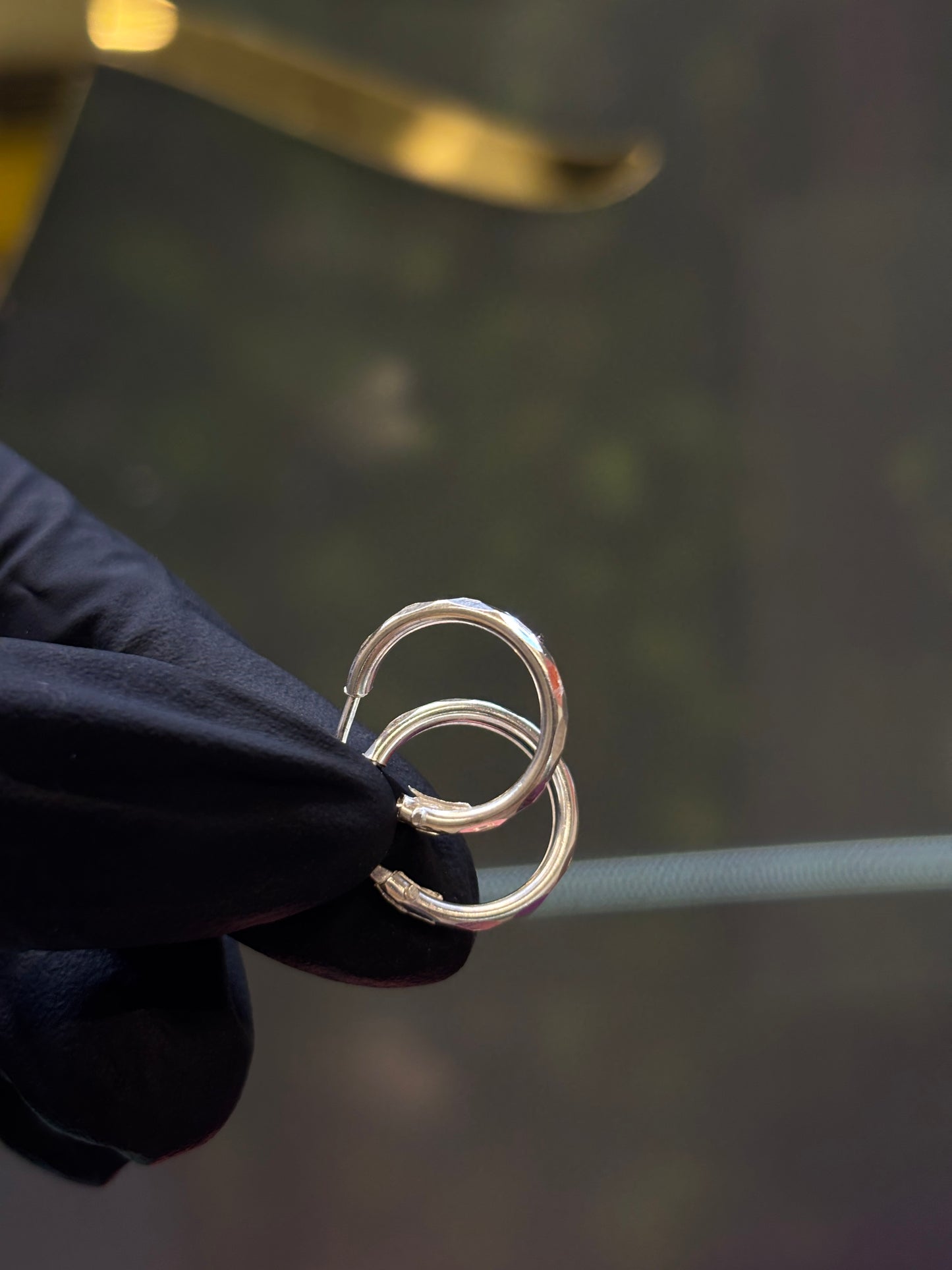 Arracada plata 1.3cm