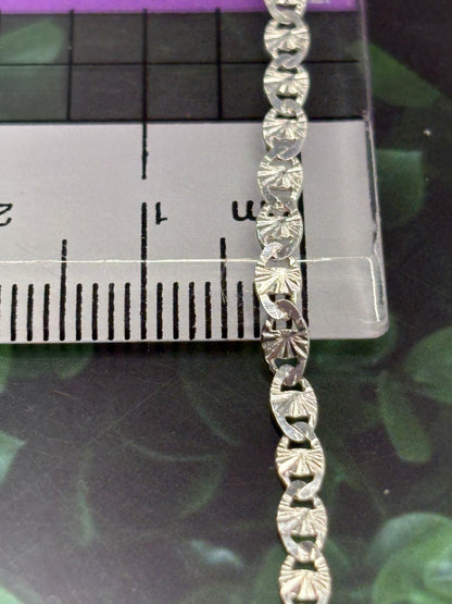 Cadena plata 40cm gussy