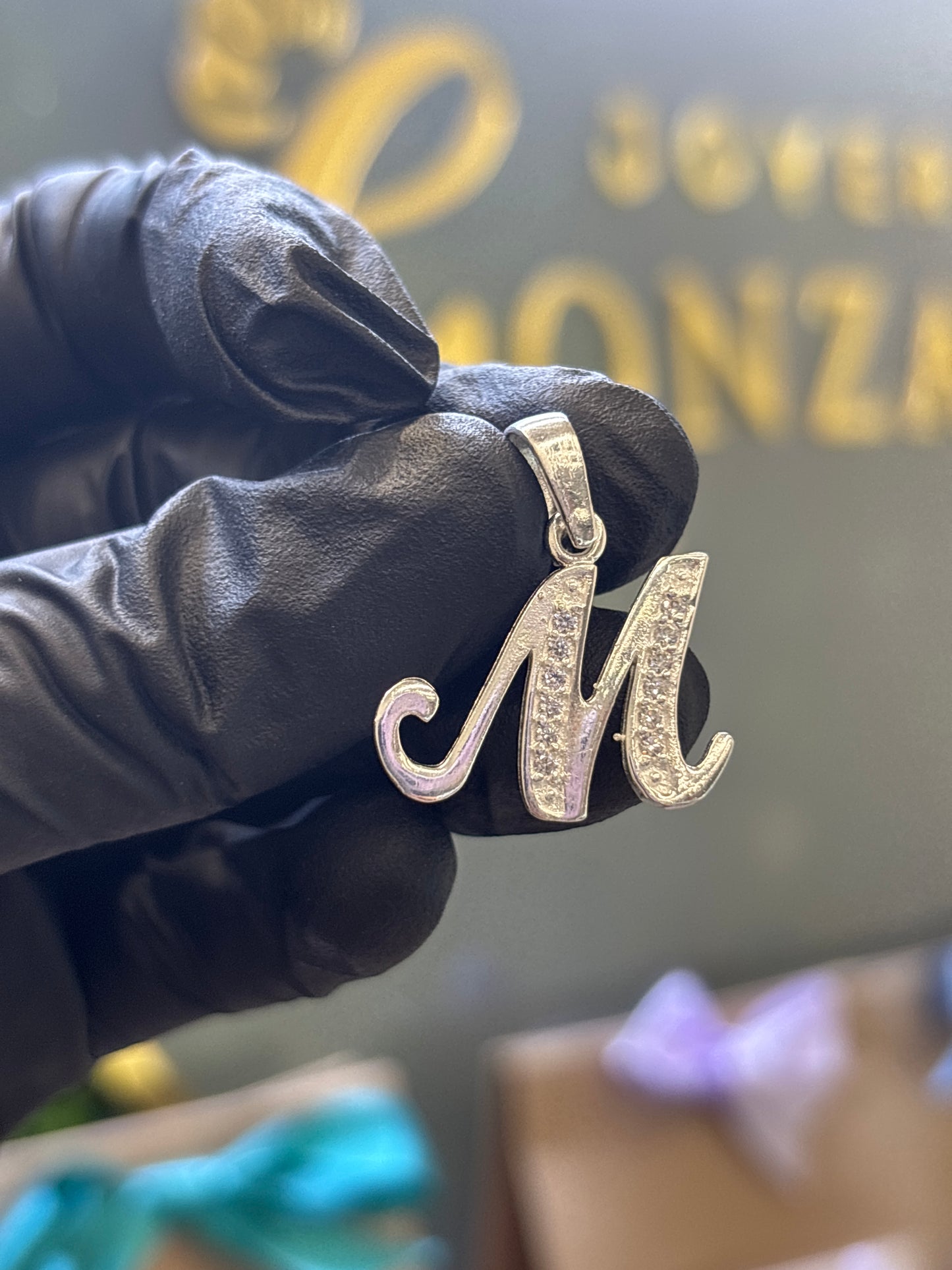 Inicial de plata 925