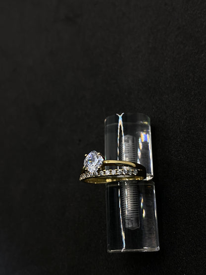 Anillo amarillo 10k