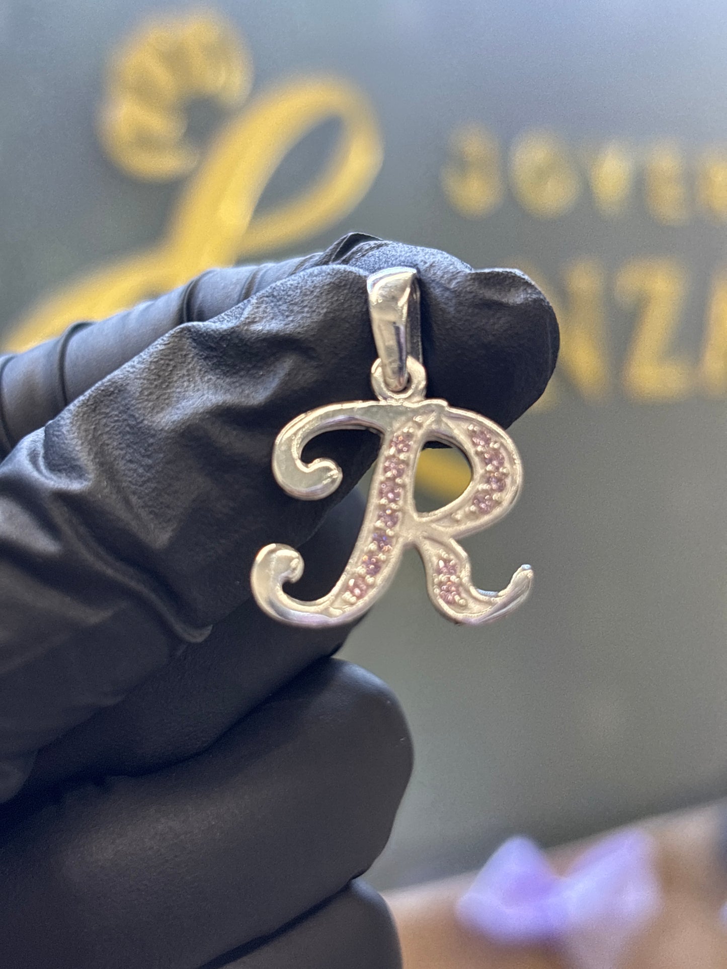 Inicial de plata 925