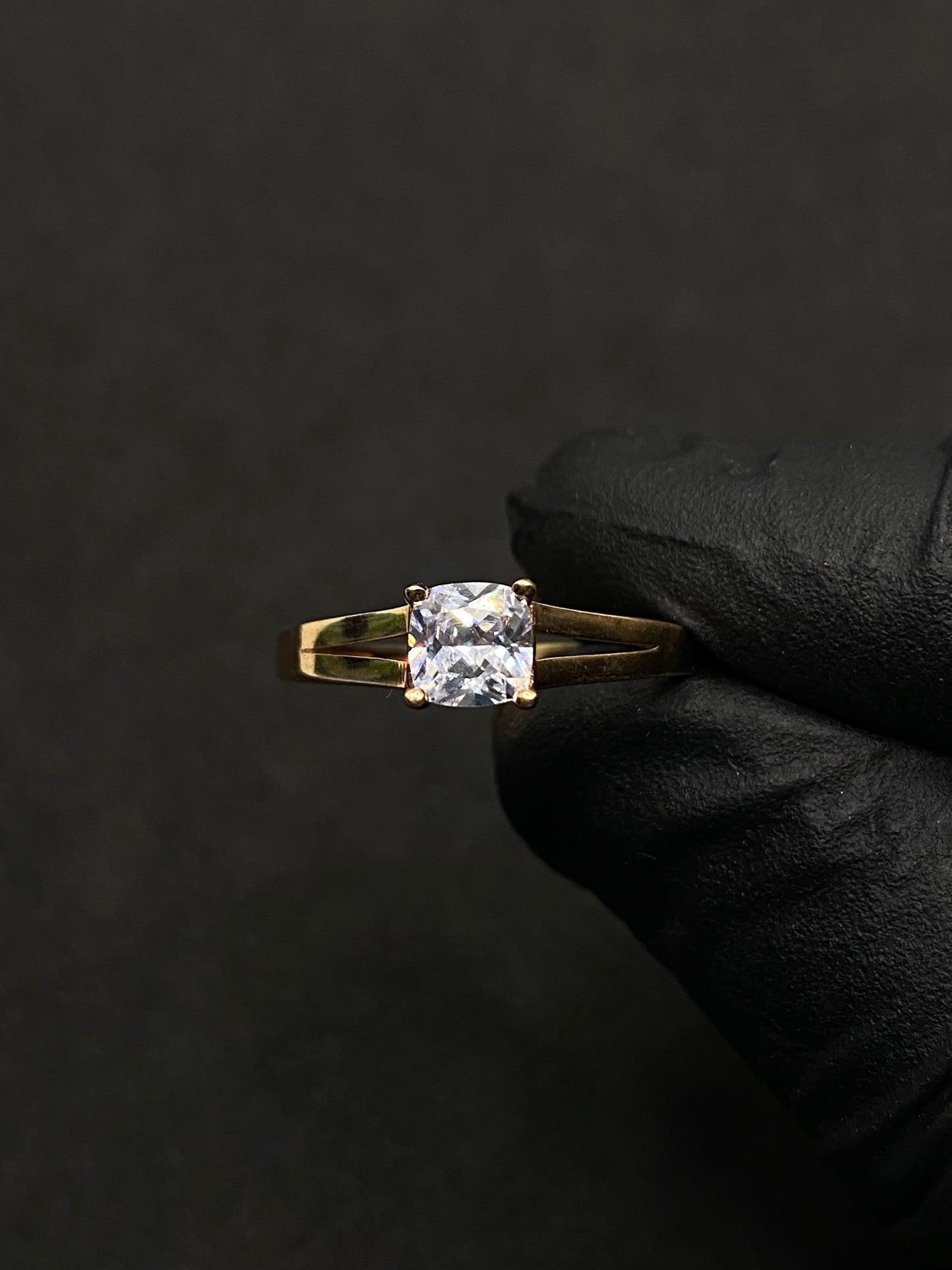 Anillo oro 14k rosa