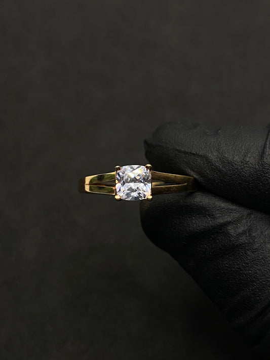 Anillo oro 14k rosa
