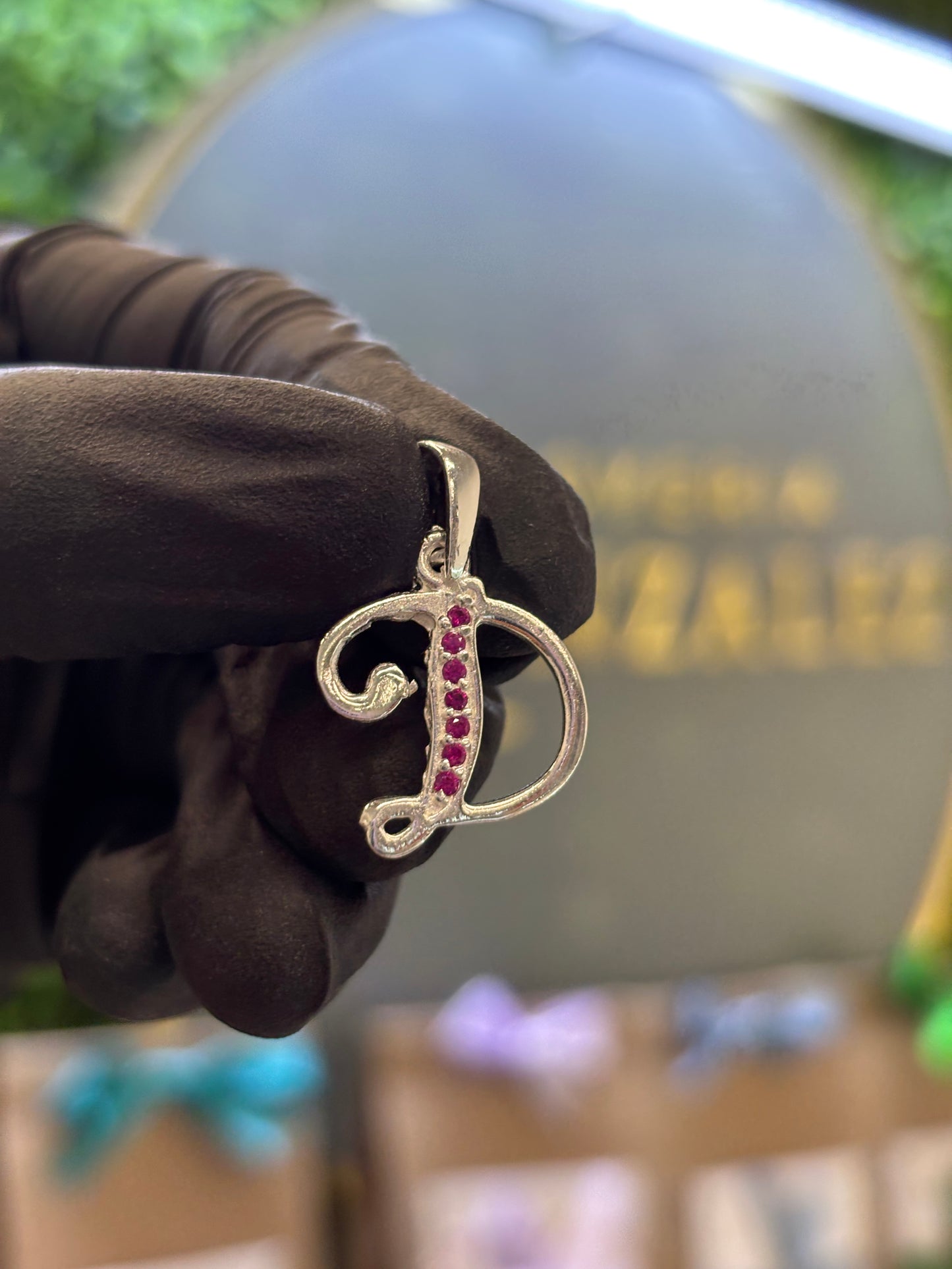 Inicial de plata 925