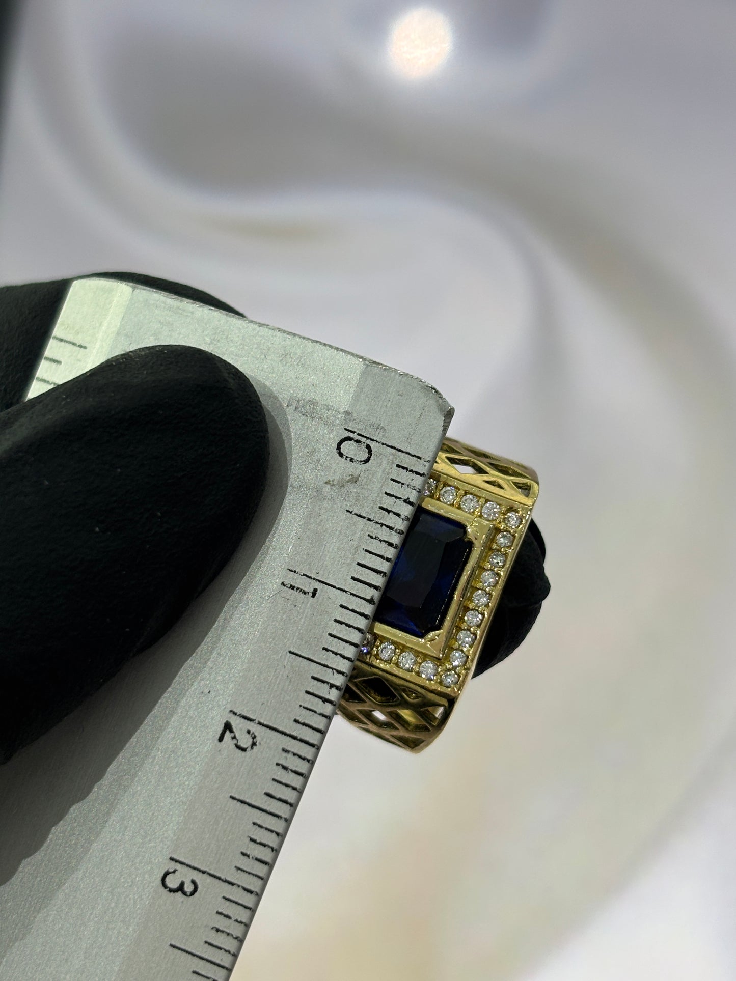 Anillo oro 10k