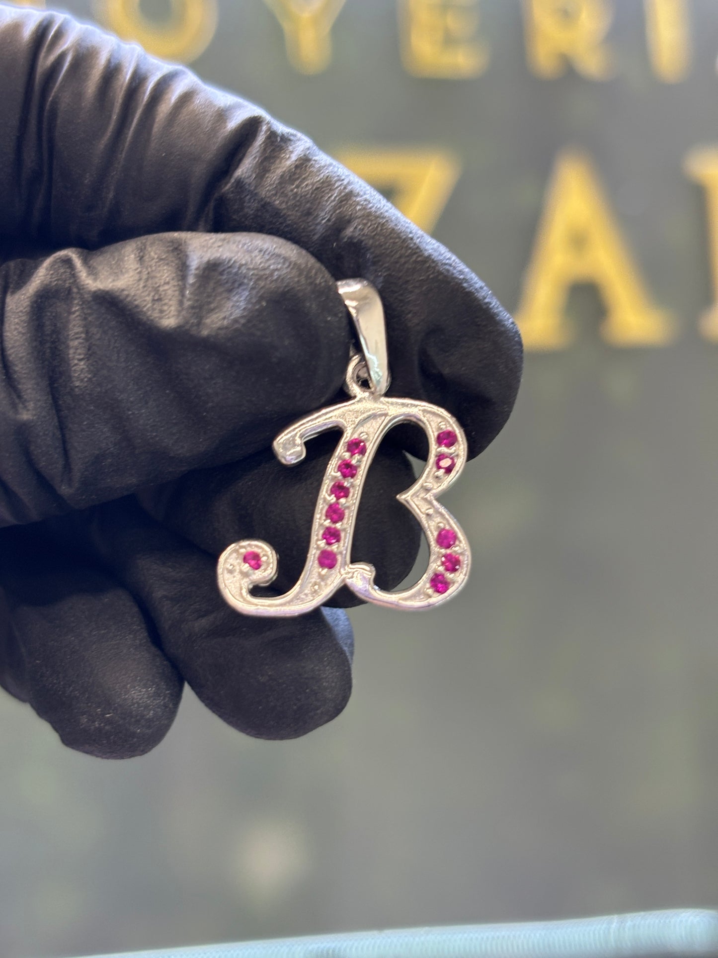 Inicial de plata 925