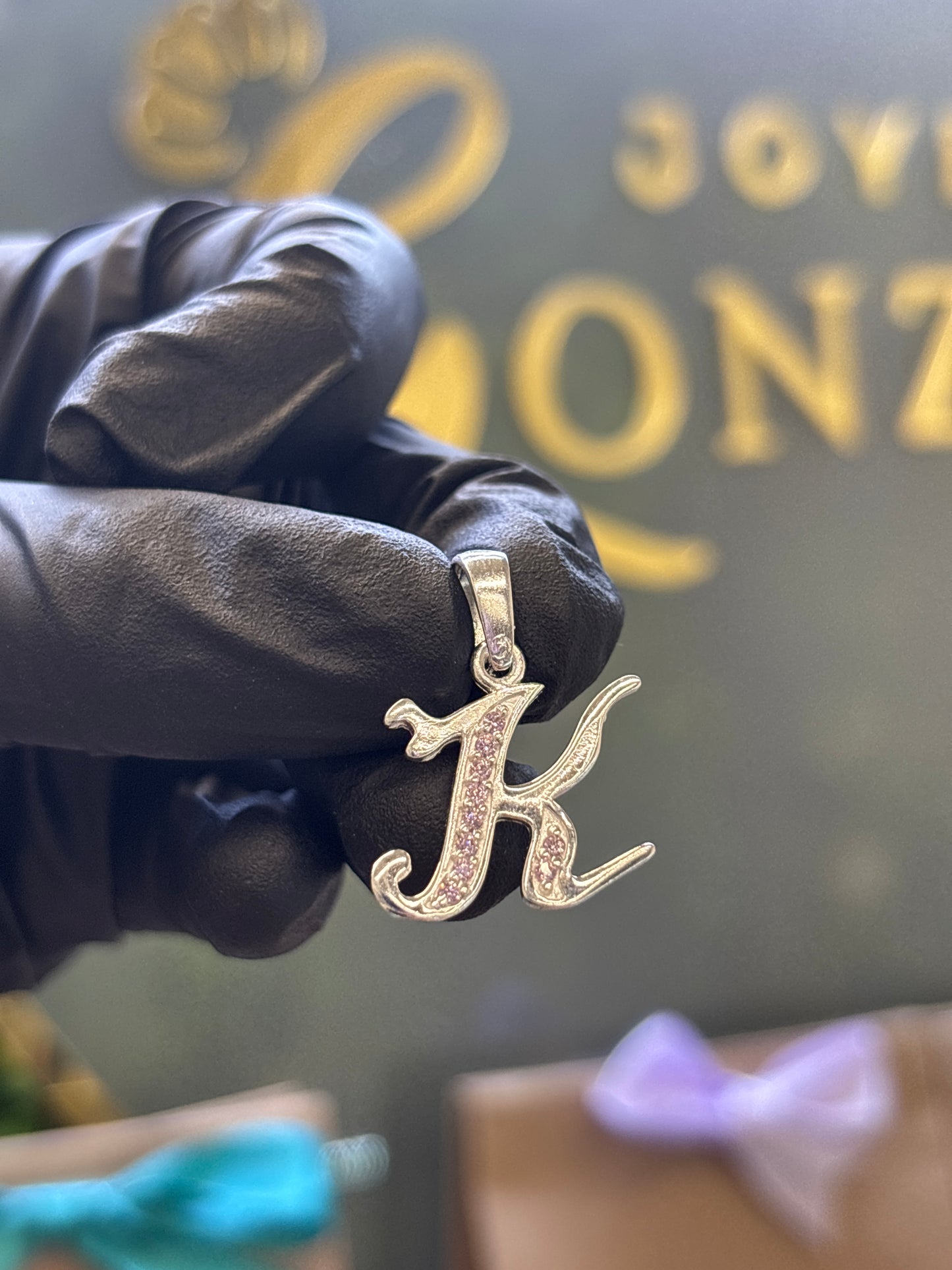 Inicial de plata 925