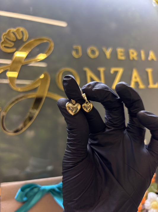 Corazón oro 10k