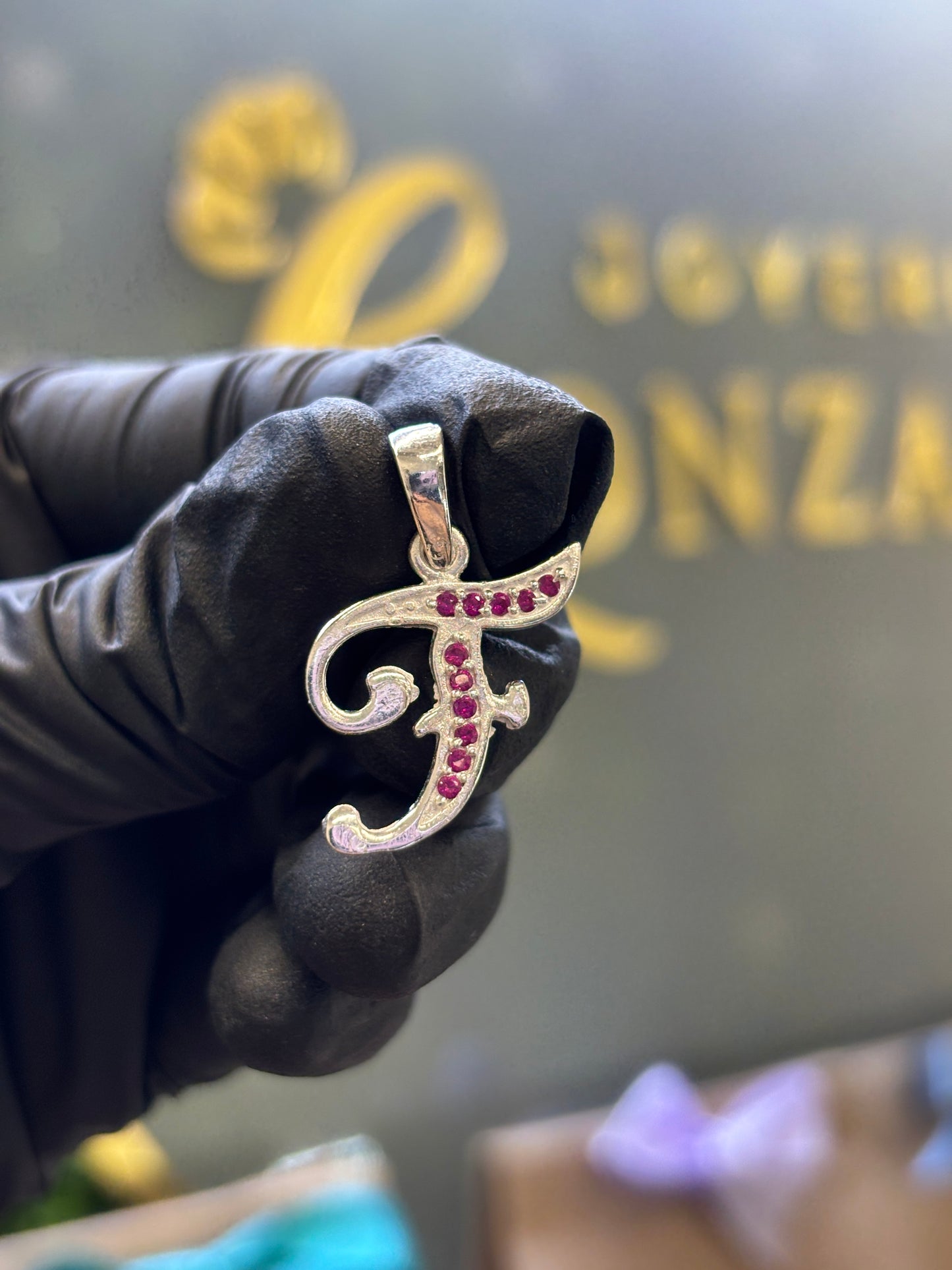 Inicial de plata 925