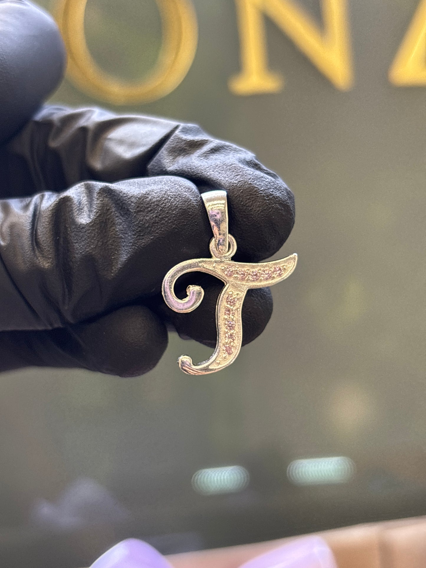 Inicial de plata 925