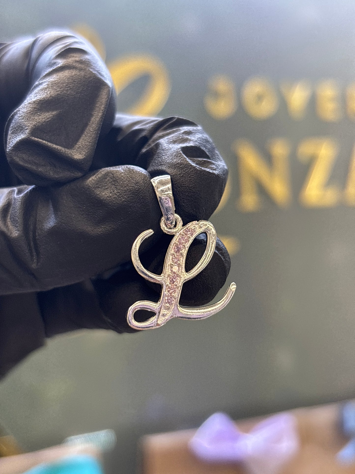 Inicial de plata 925