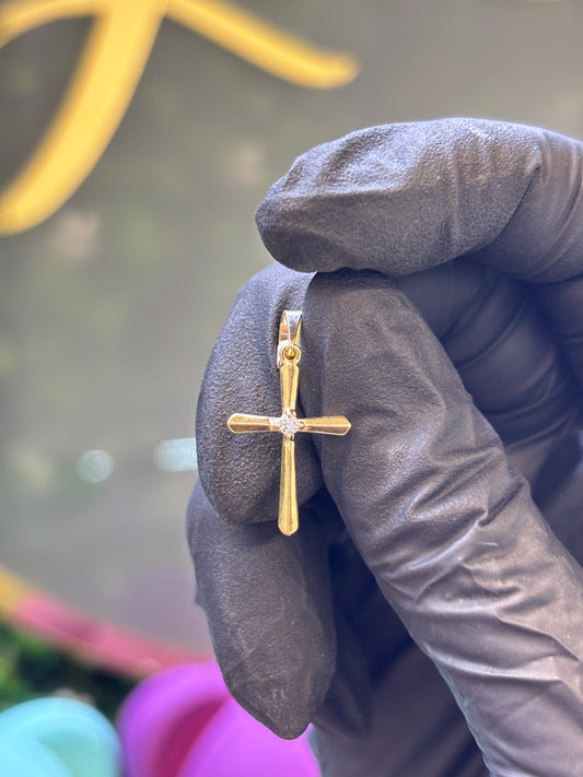 Cruz oro 10k