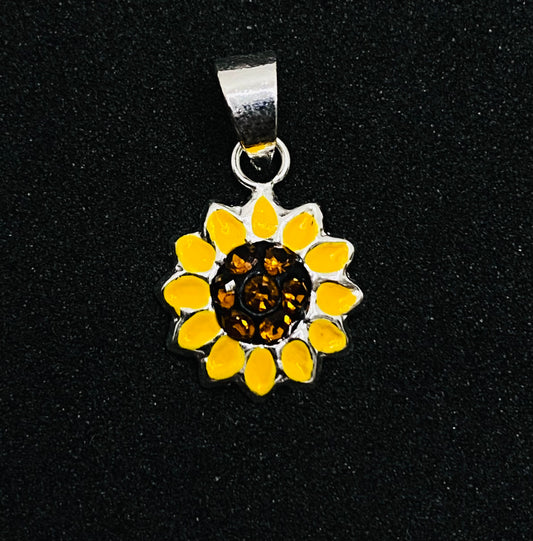 dije plata 925 girasol