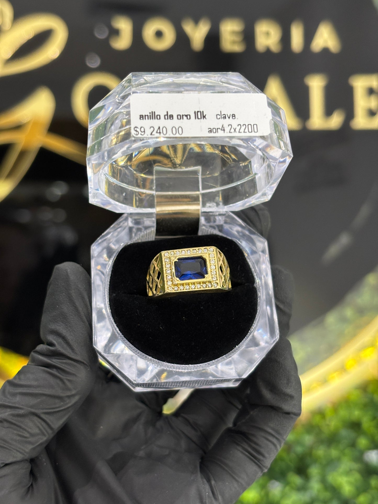 Anillo oro 10k