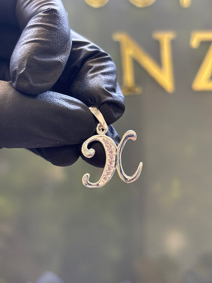 Inicial de plata 925