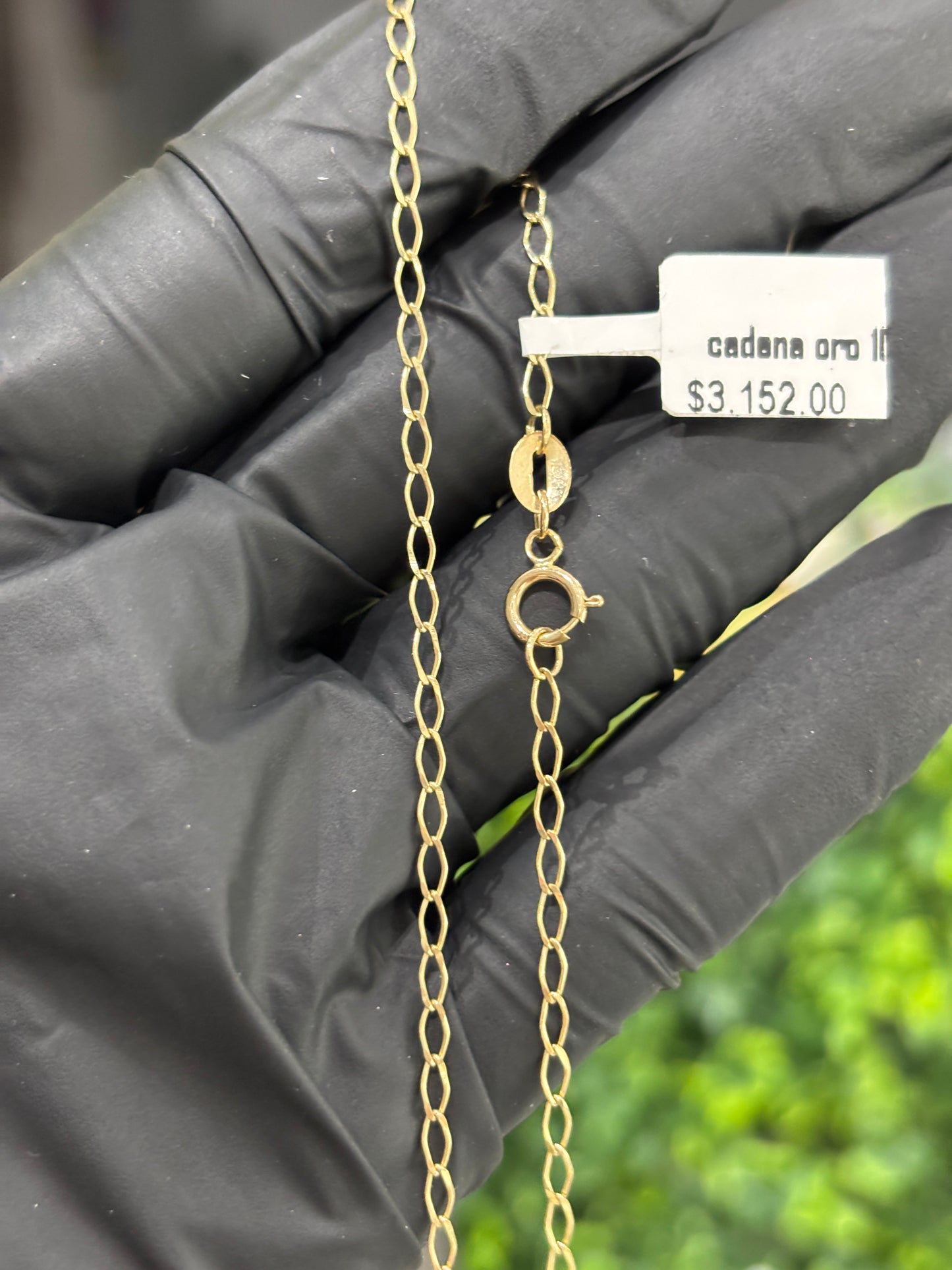Cadena oro 10k