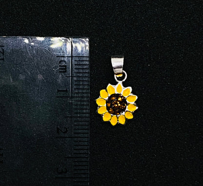 dije plata 925 girasol