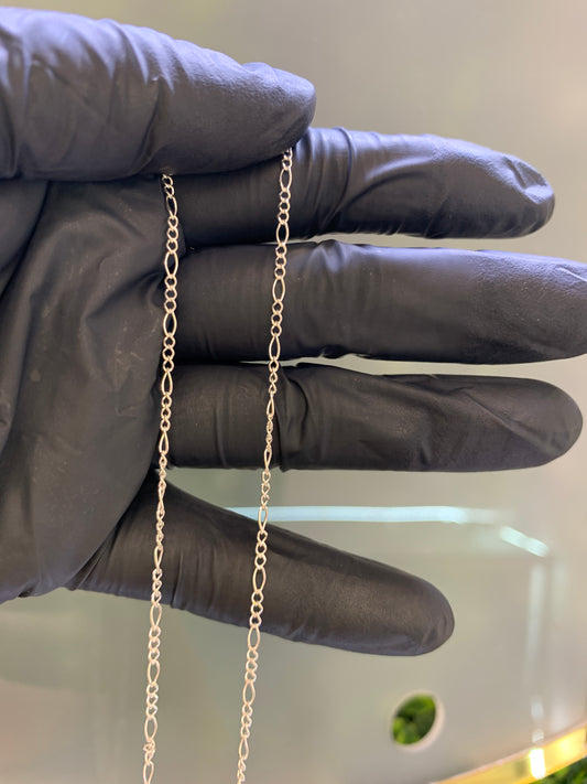 Cadena plata cartier 45 cm