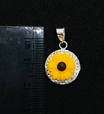 dije plata 925 flor