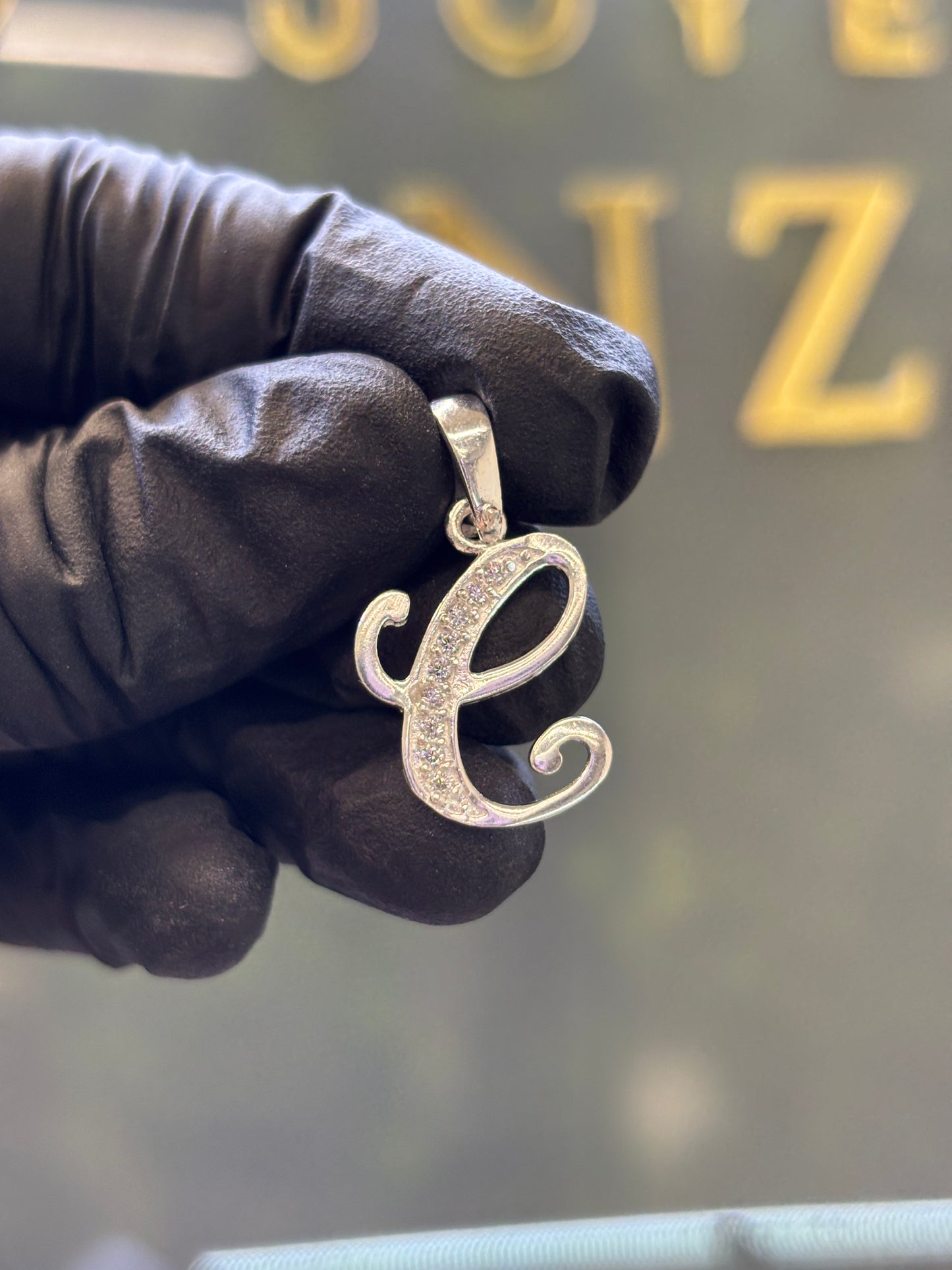 Inicial de plata 925