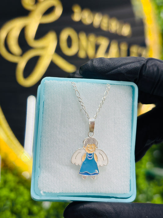 Cadena con dije plata