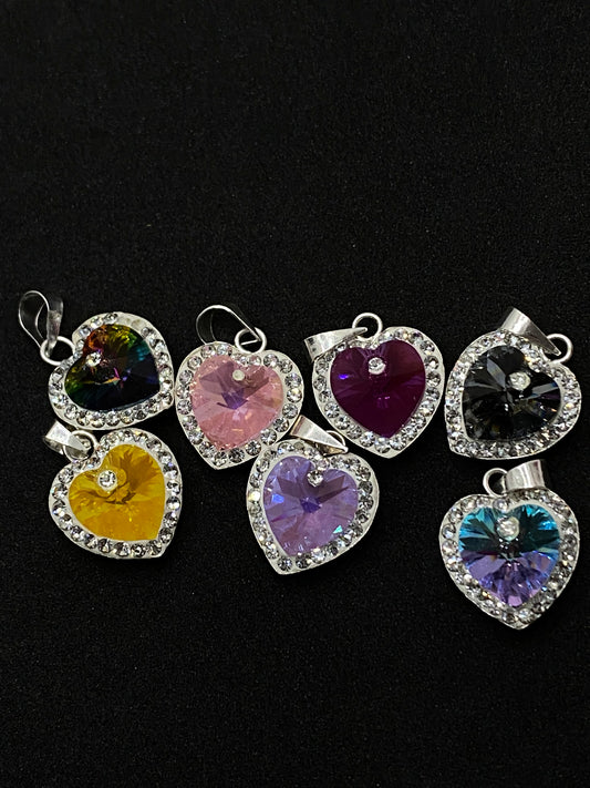 Dije plata 925 corazón