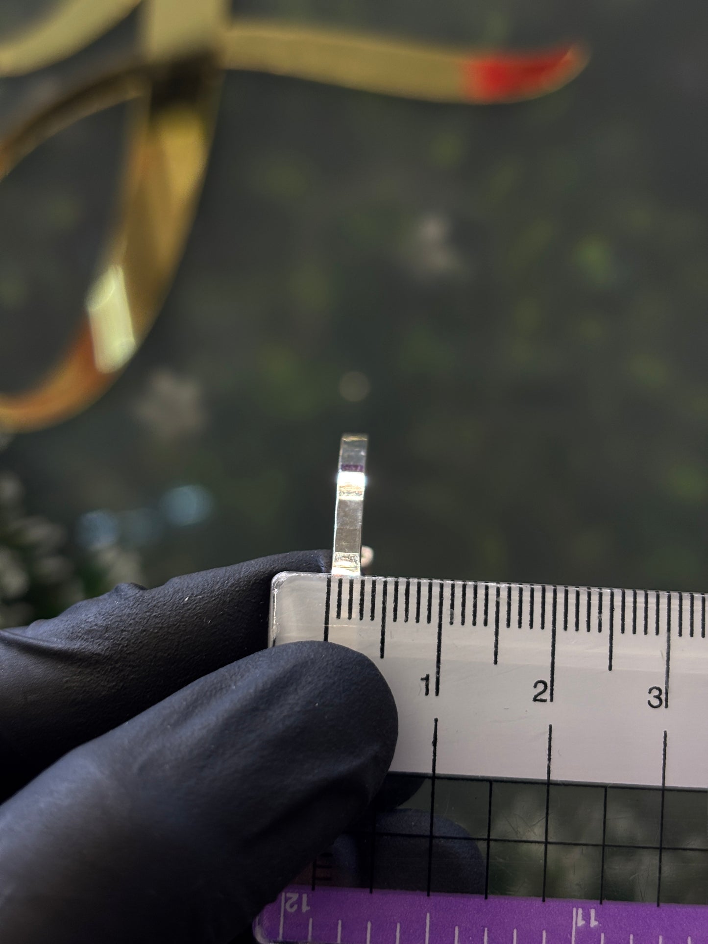 Arracada plata 3.8cm