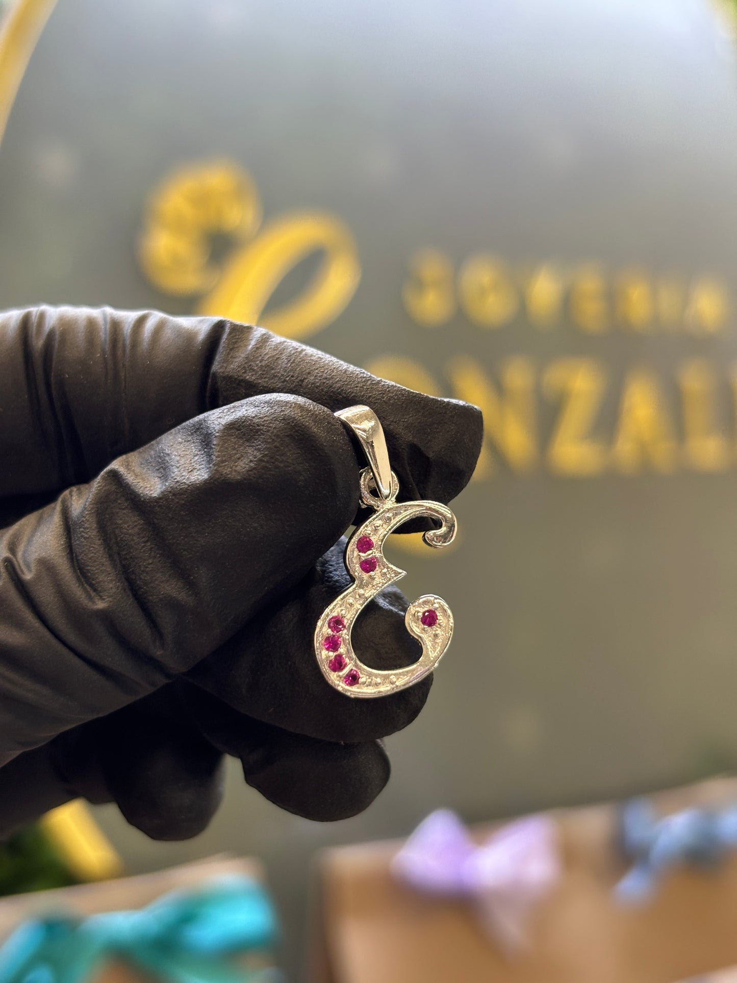 Inicial de plata 925