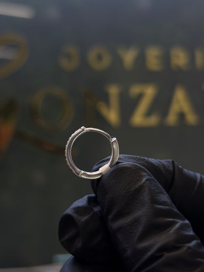 Arracada plata