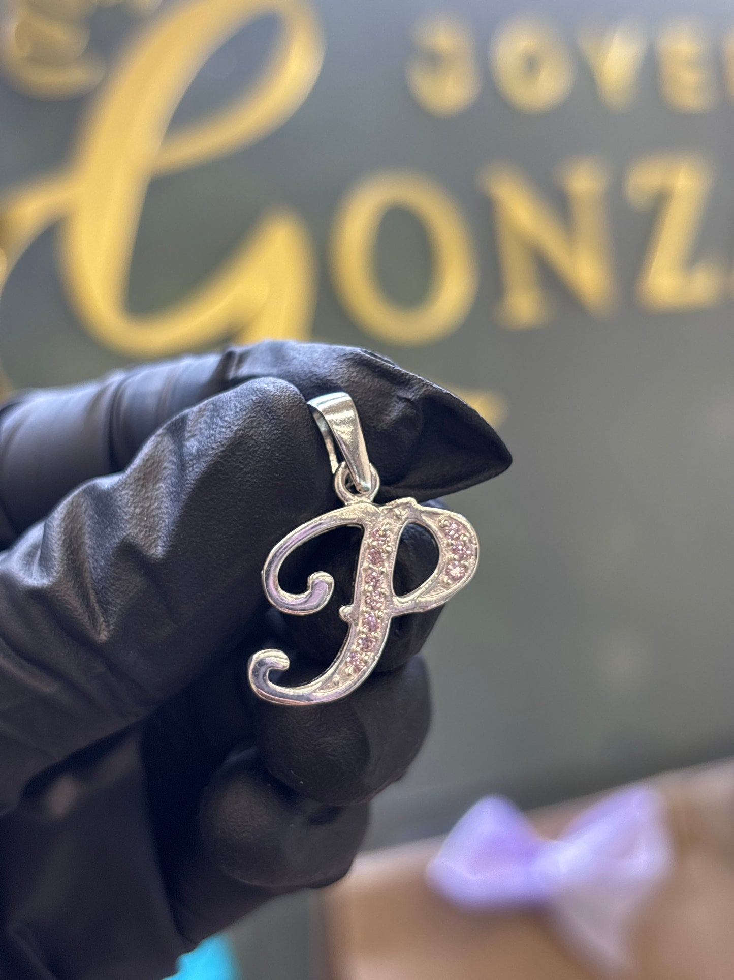 Inicial de plata 925