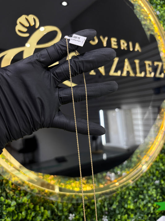 Cadena oro10k