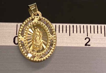 Dije oro 10k virgencita de Guadalupe