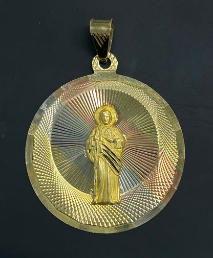 Dije oro florentino 10k San Judas Tadeo