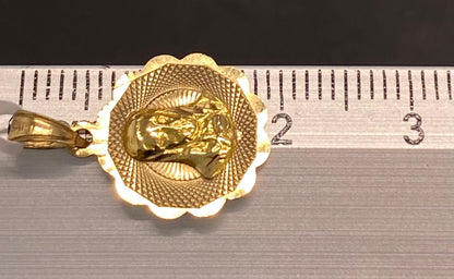 Dije oro 10k sagrado corazón