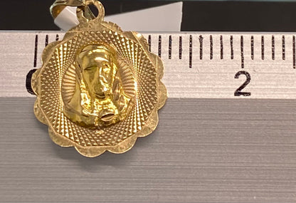 Dije oro 10k sagrado corazón