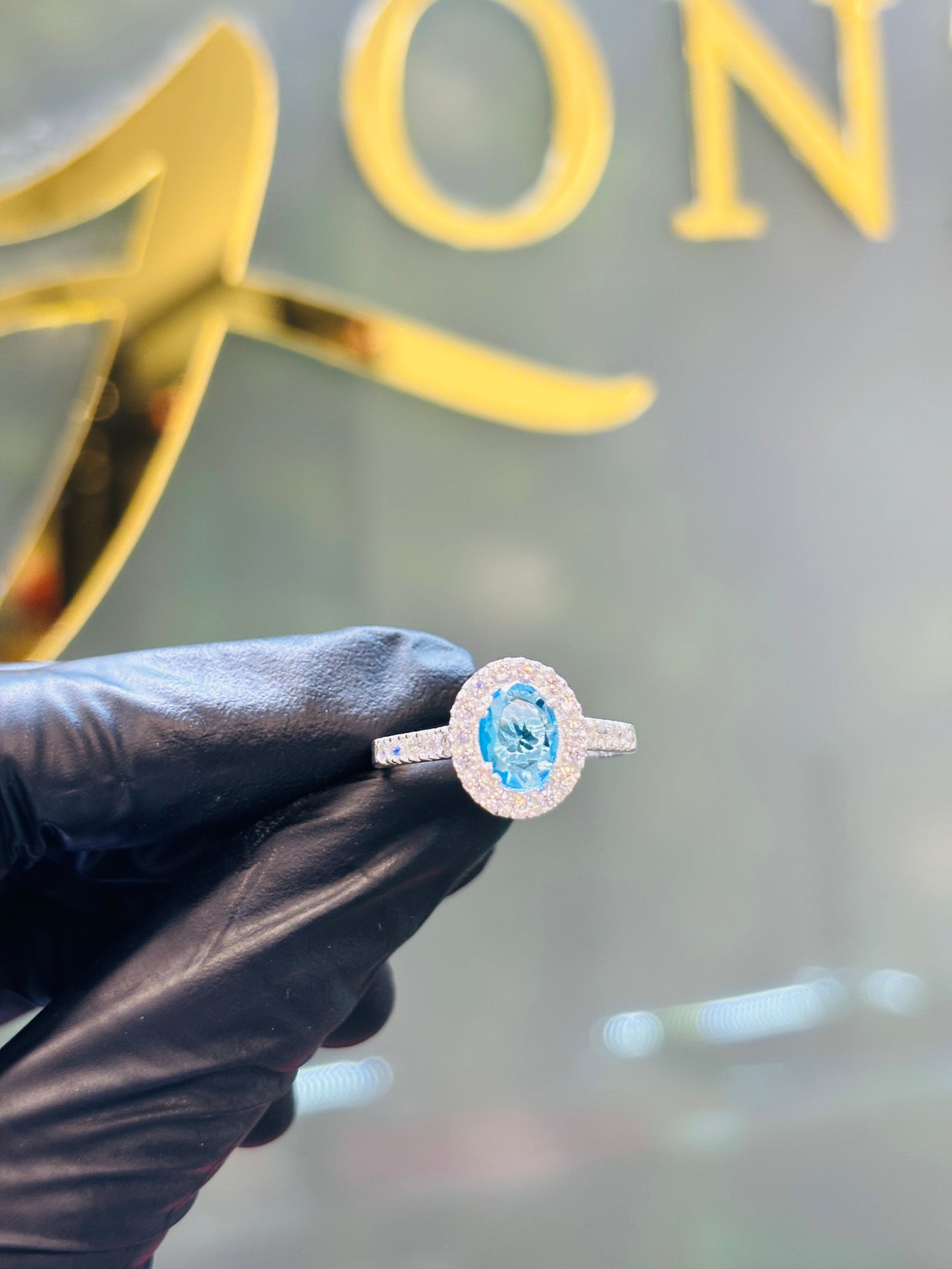 Anillo plata 925 oval
