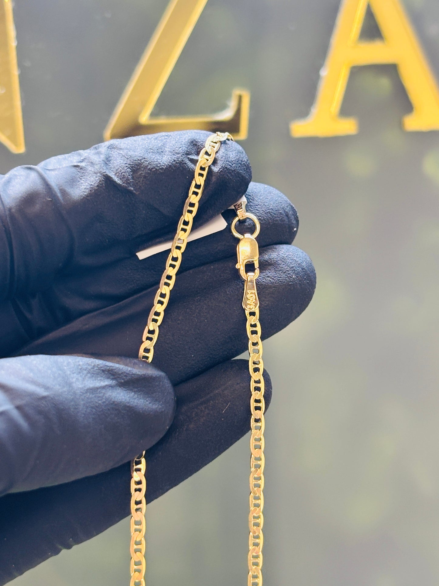 Cadena gussy oro10k