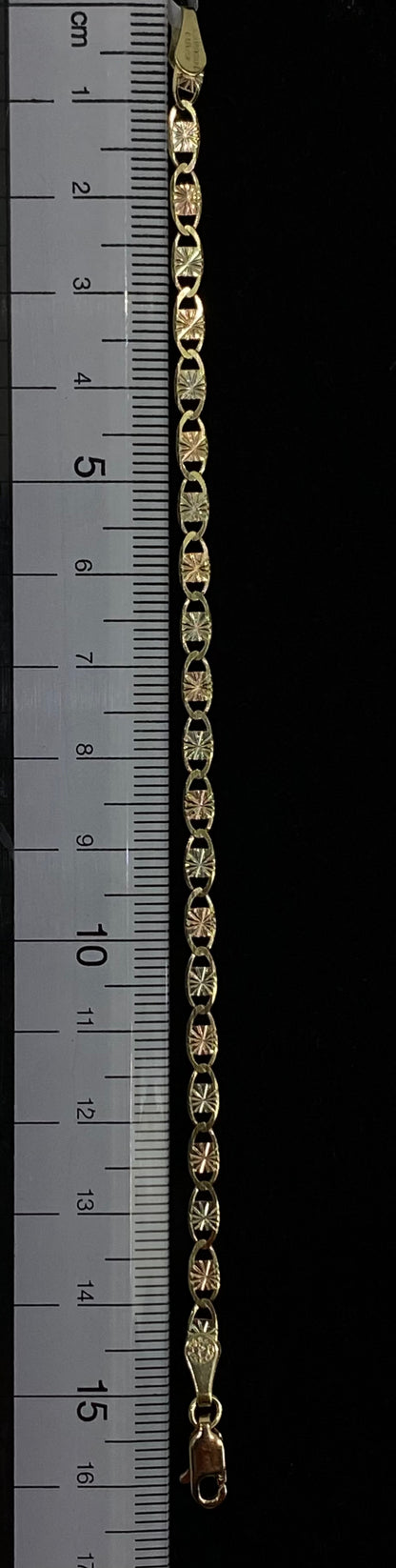 Pulso gussy oro florentino 10k