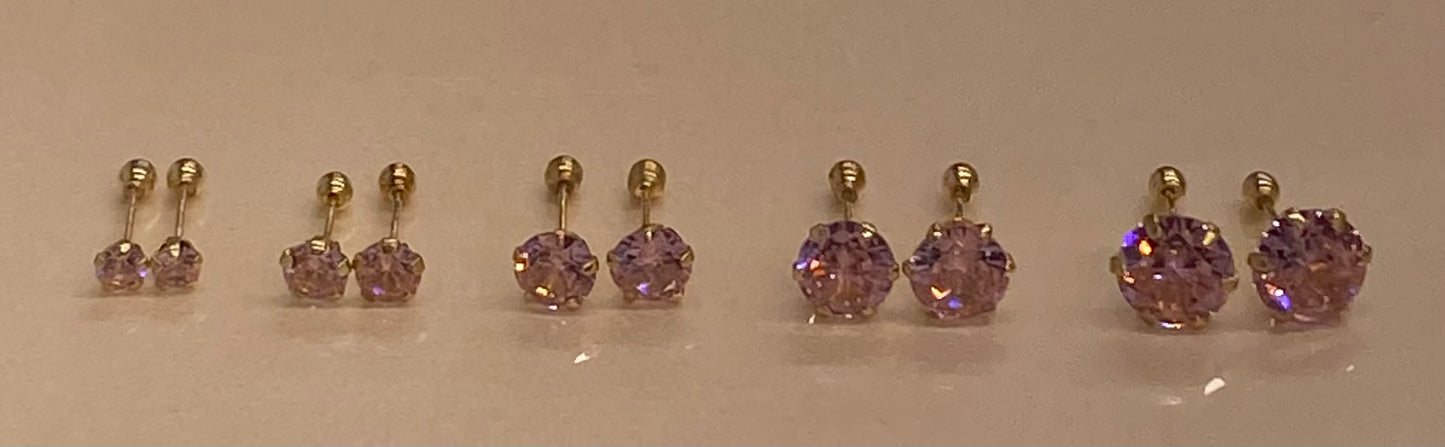 Broquel de oro 10k montadura