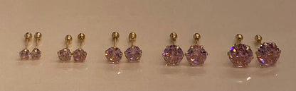 Broquel de oro 10k montadura