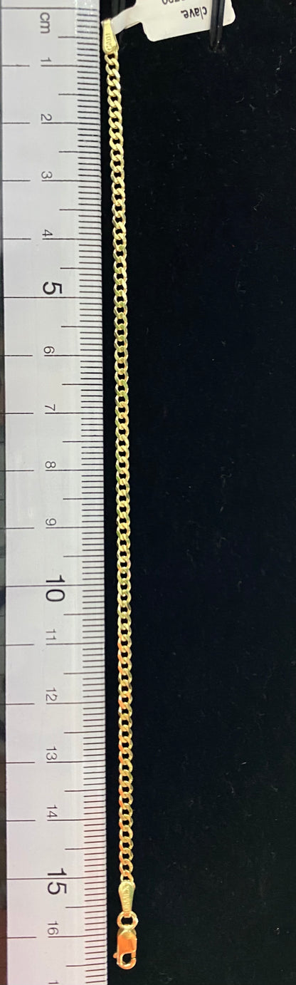 Pulso barbado oro 10k