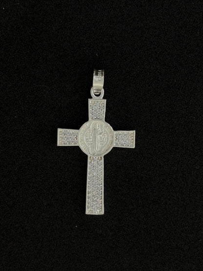 Cruz de plata San Benito