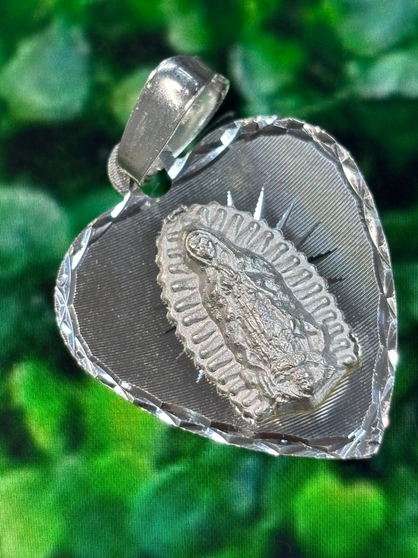 Medalla plata virgen Guadalupe