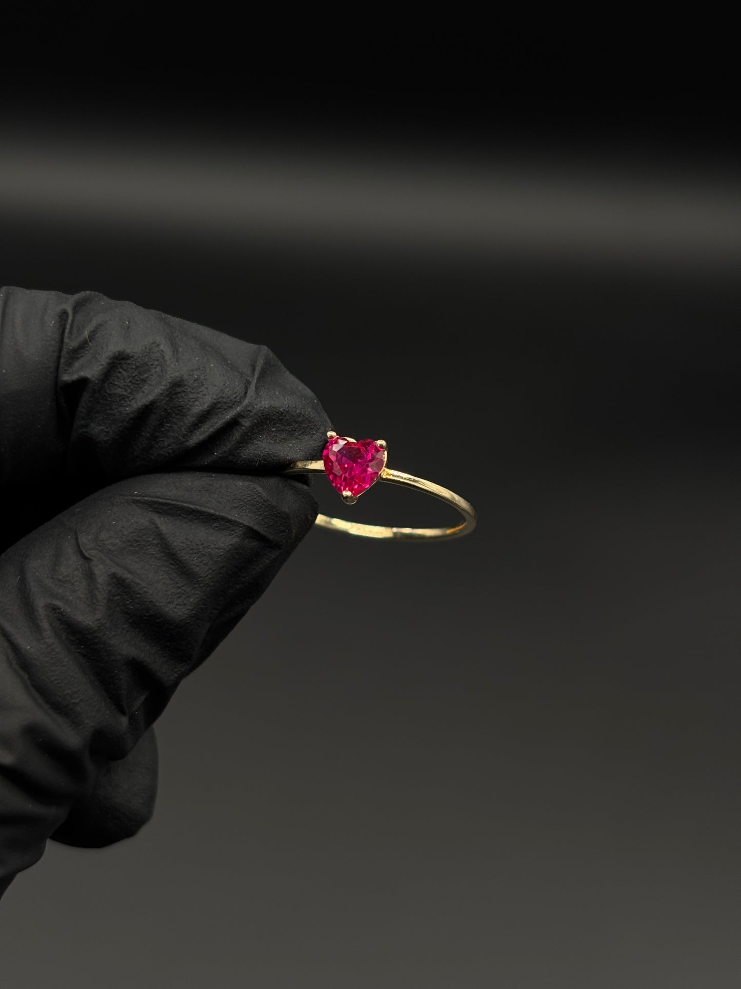 Anillo corazon 10k
