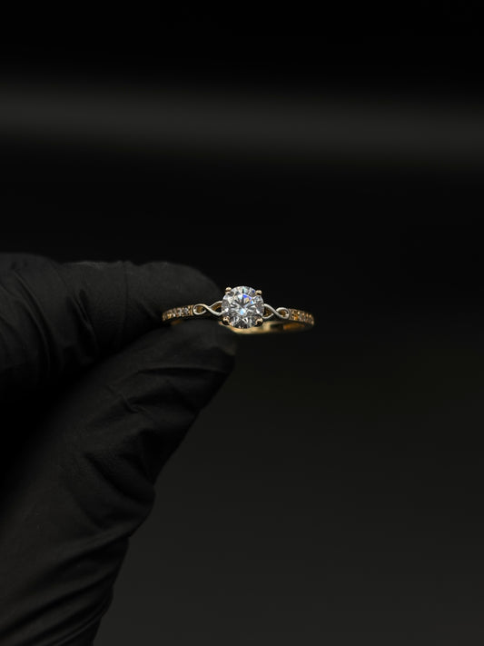 Anillo oro 10k