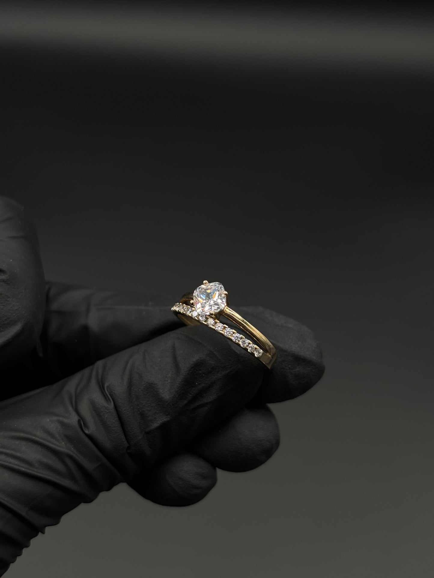 Anillo amarillo 10k